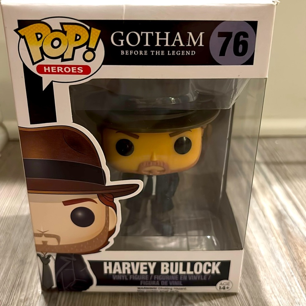 Funko Pop, Harvey Bullock, 76 Gotham Before the Legend